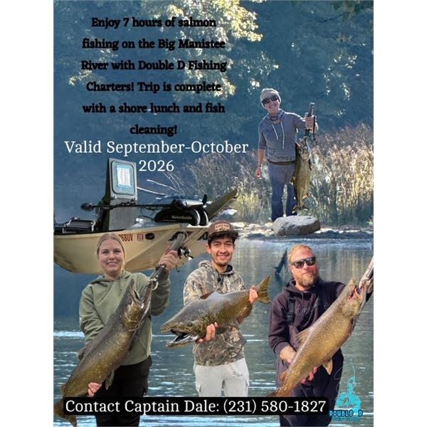 7-hour Lake Michigan Salmon Fishing Charter for 1-3 Anglers