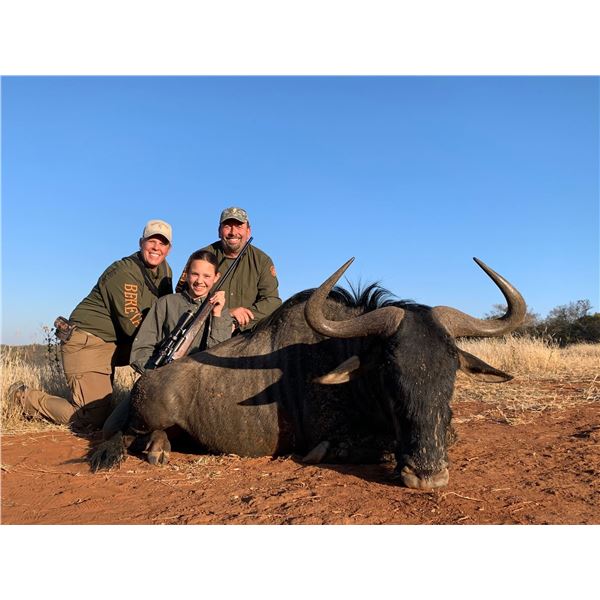 Wildebeast Slam for 2 Hunters (2x1) and 2 observers in S. Africa