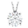 Image 1 : 2ct Custom Created Diamond Pendant set in 14kt Gold