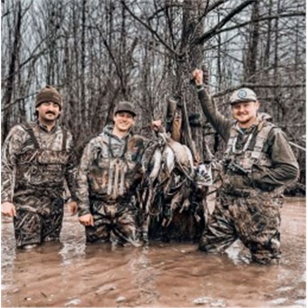 Arkansas Flooded Timber Waterfowl Hunt for 2