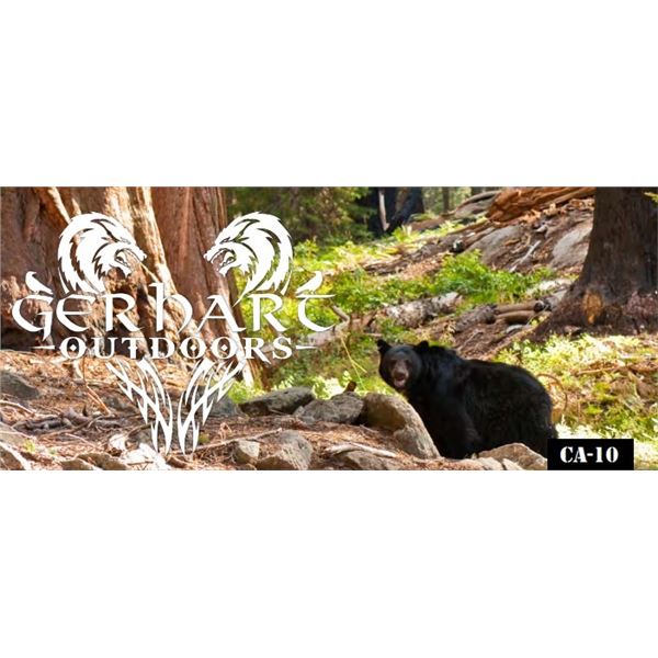 Northern California Coastal (Pacific) Black Bear Hunt