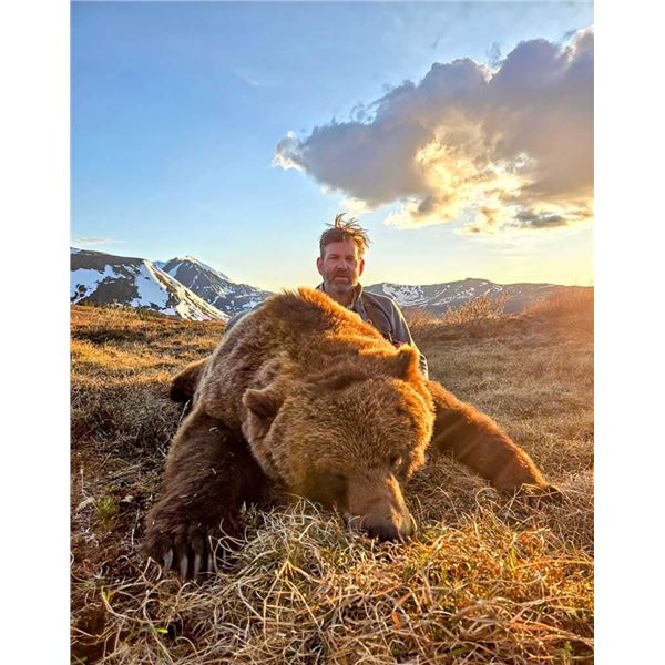 10-Day Interior Grizzly Bear Hunt; and includes opportunity for 2 Black Bear and Wolfs