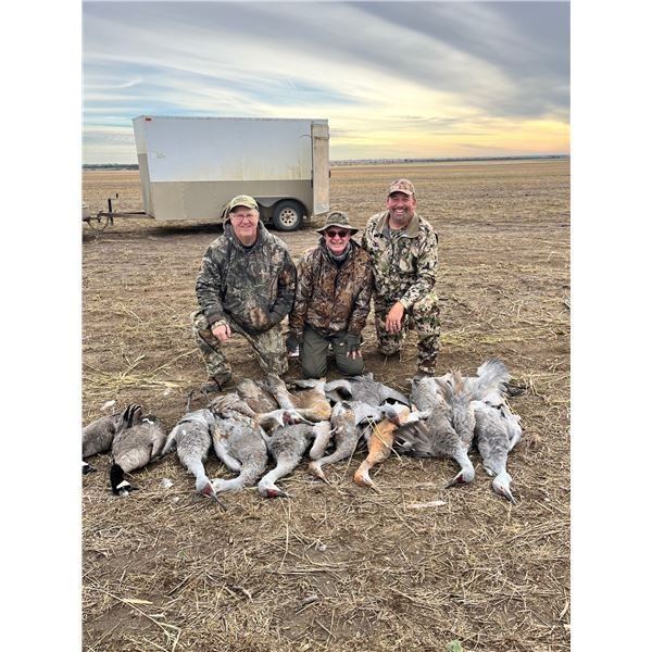 2-Day Sandhill Crane and Waterfowl Hunt for up to 4 hunters