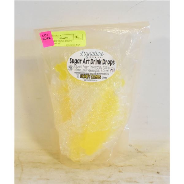 SUGAR ART DRINK DROPS HONEYCOMBS
