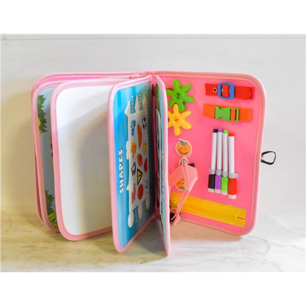 BRAND NEW TUNJILOOL 10-IN-1 MONTESSORI BUSY BOARD