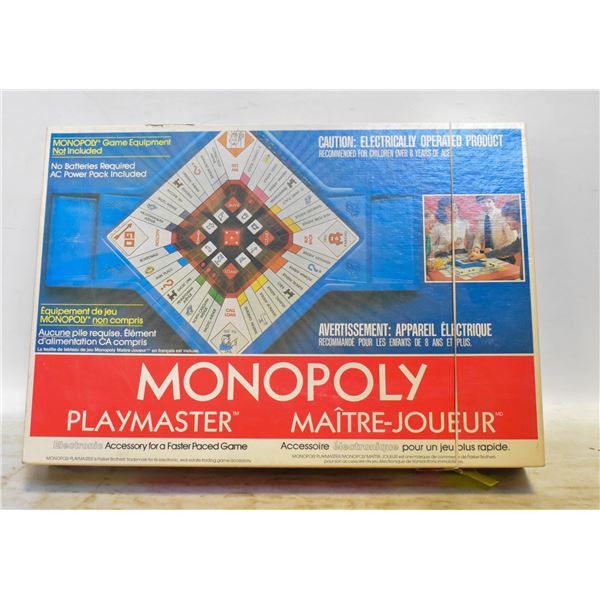 MONOPOLY PLAYMASTER ELECTRONIC