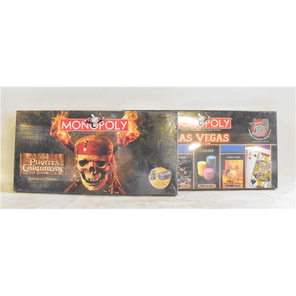 MONOPOLY PIRATES OF THE CARIBBEAN AND