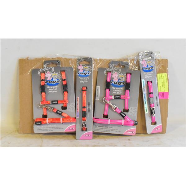 6 CAT COLLAR,HARNESS,LEASH