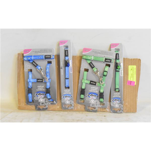 6 KITTEN LEASH,COLLAR,HARNESS