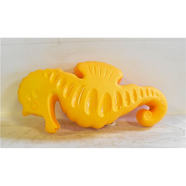 KIDS SEAHORSE WALL MOUNT NIGHT LIGHT