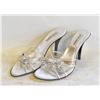Image 1 : NEW STEVE MADDEN LADIES SHORS SILVER SZ 7