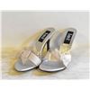 Image 1 : NEW LEI CACHETTE LADIES SHOES SILVER SZ 8