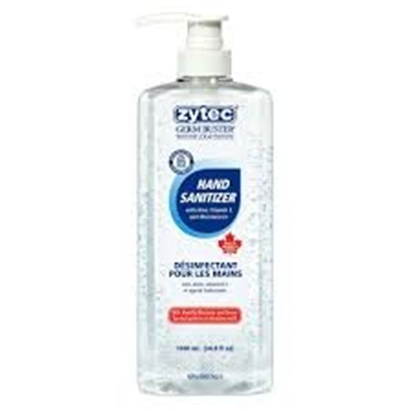 NEW 1030ML ZYTEC GERM BUSTER HAND SANITIZER