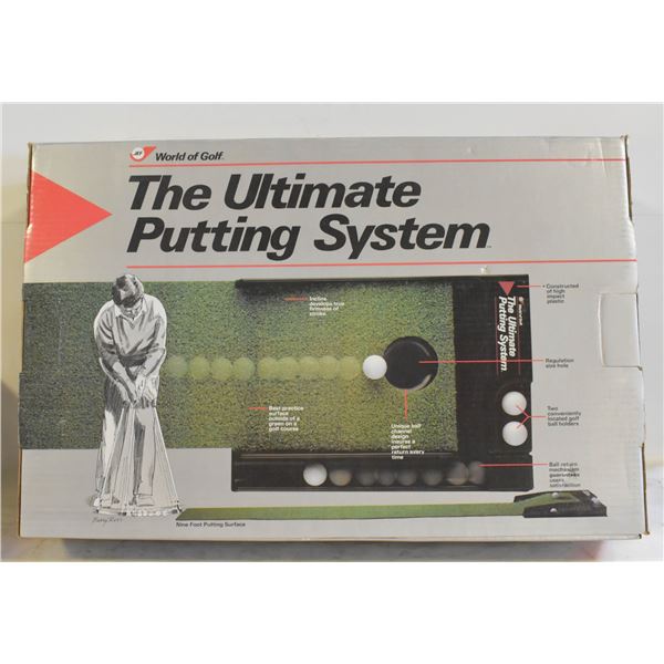 WORLD OF GOLD PUTTING SYSTEM SET IN BOX
