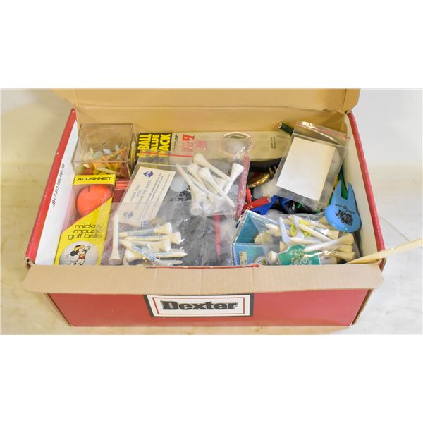 LOT OF ASSORTED GOLF BALLS