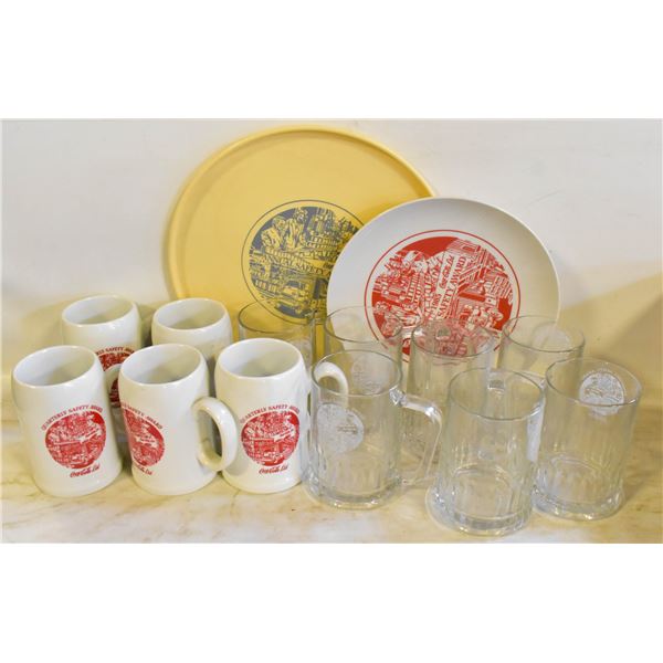 1985 COCA-COLA QUARTERLY SAFETY AWARD COLLECTOR