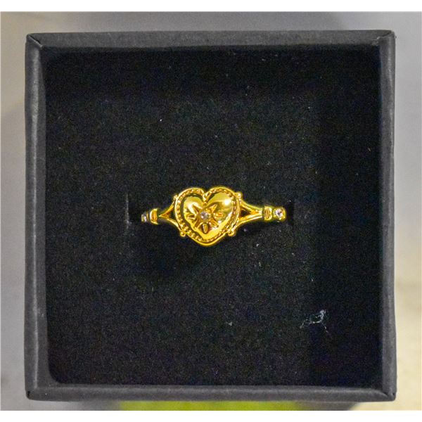 HEART SHAPE RING SZ8