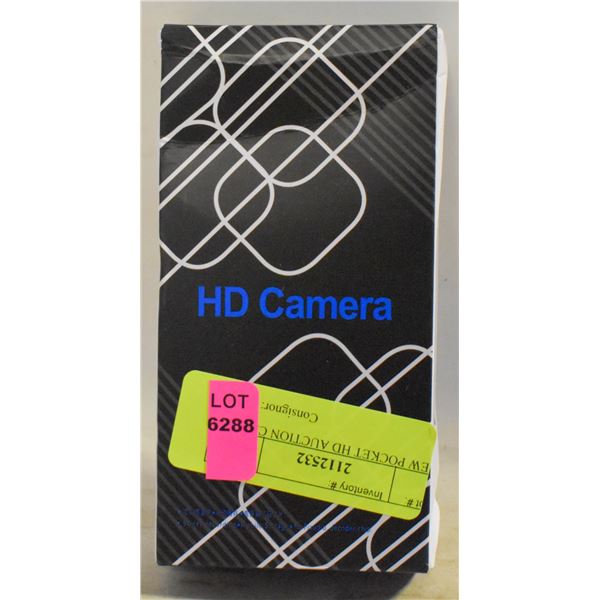 NEW POCKET HD AUCTION CAMERA