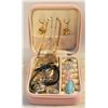 Image 1 : TRAVELING JEWELRY BOX FULL OF JEWELRY