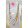 Image 1 : JEWELRY DISPLAY NECKLACE STAND WITH 7 NECKLACES
