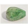 Image 1 : #9-NATURAL GREEN EMERALD STONE 235.5CT