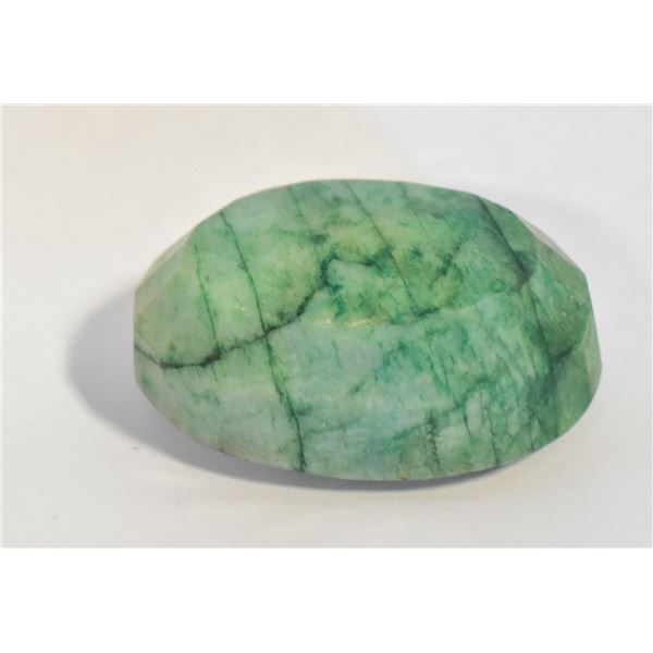 #14-NATURAL GREEN EMERALD STONE 214.0CT
