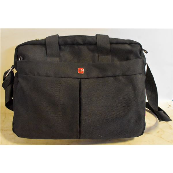 SWISSGEAR SHOULDER COMPUTER BAG BLACK