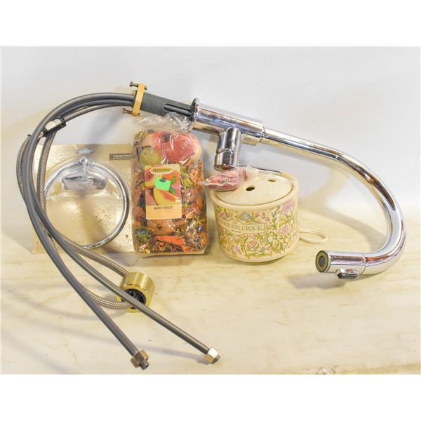 KITCHEN FAUCET PREVIOUSLY INSTALLED + NEW