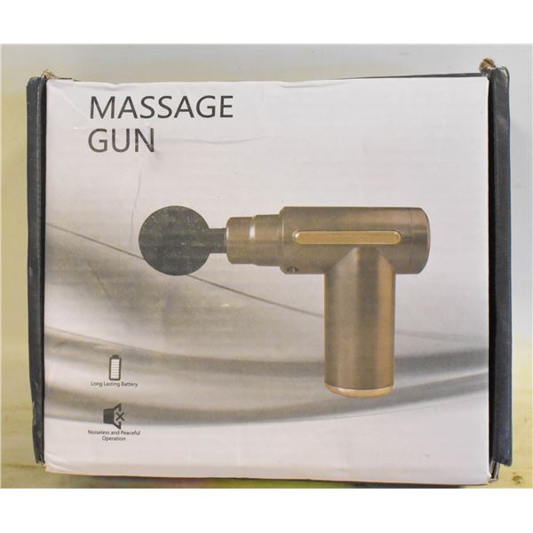 NEW 6PCS PORTABLE MASSAGE GUN SET W/LED TOUCH SCRE