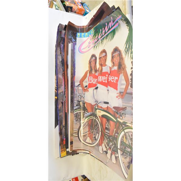 42 NEW VINTAGE BEER POSTERS NO DUPLICATES