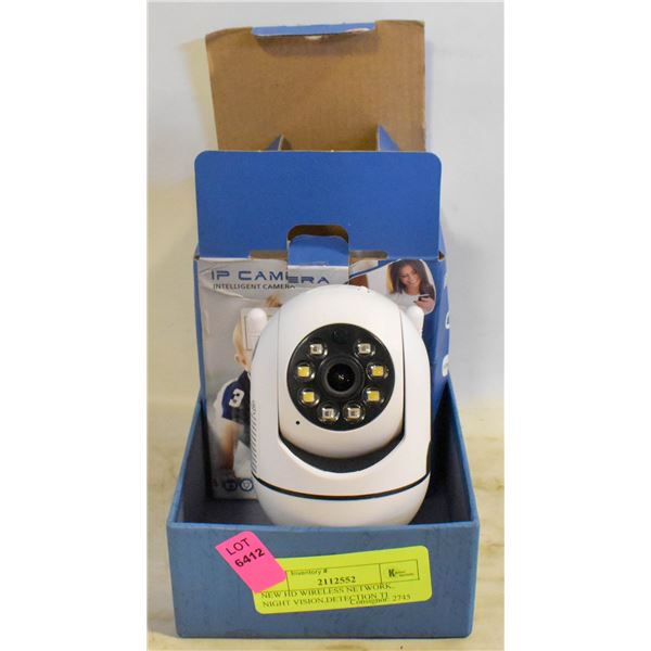 NEW HD WIRELESS NETWORK, NIGHT VISION,DETECTION TI