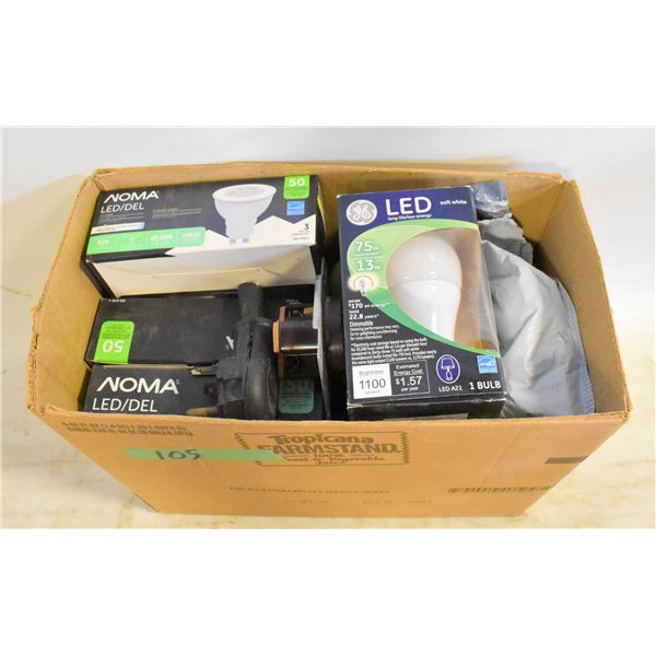 LED LIGHTS AND MR16 CONNECTIONS