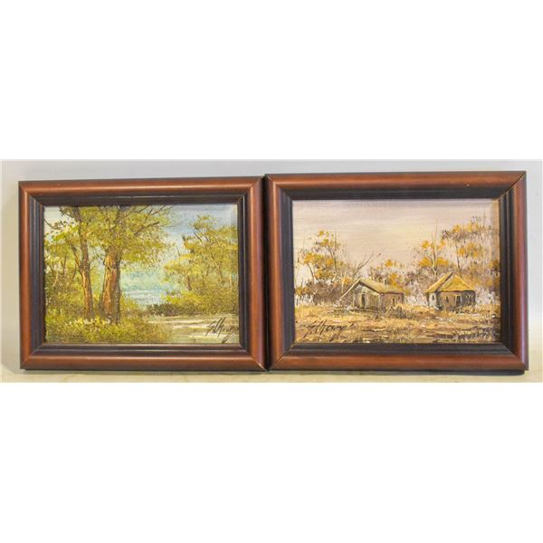 AUSTRAILIAN STANLEY CHEUNG OIL PAINTINGS (2)