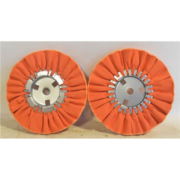 NEW 2PK ANGLE GRINDER BUFFER AIRWAY 8 INCHES EACH