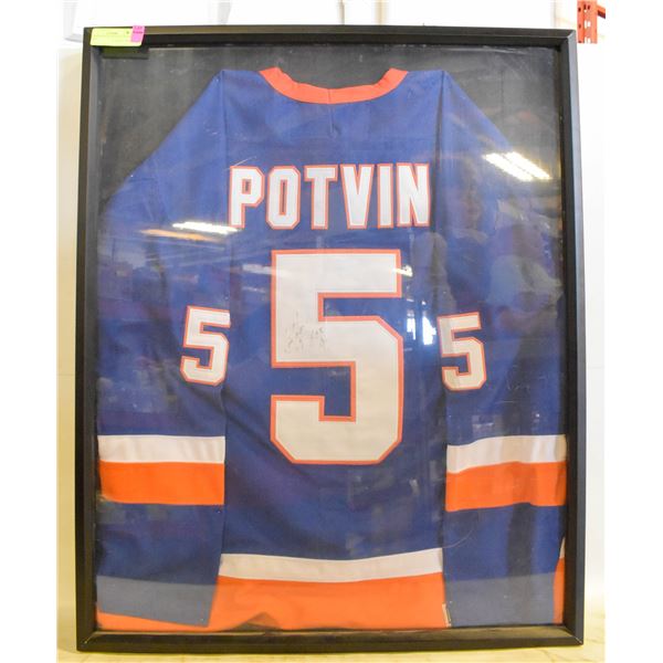 SHADOW BOX WITH HALL OF FAME DENIS