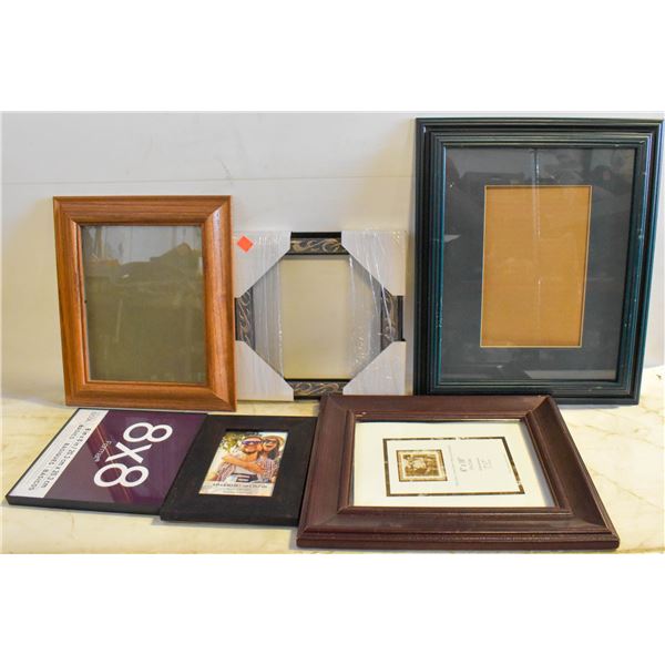 ASSORTED PICTURE FRAMES