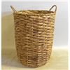 Image 1 : WICKER LAUNDRY BASKET