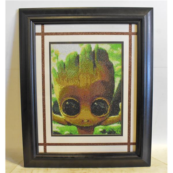 GROOT FRAMED PICTURE 22X18 INCH