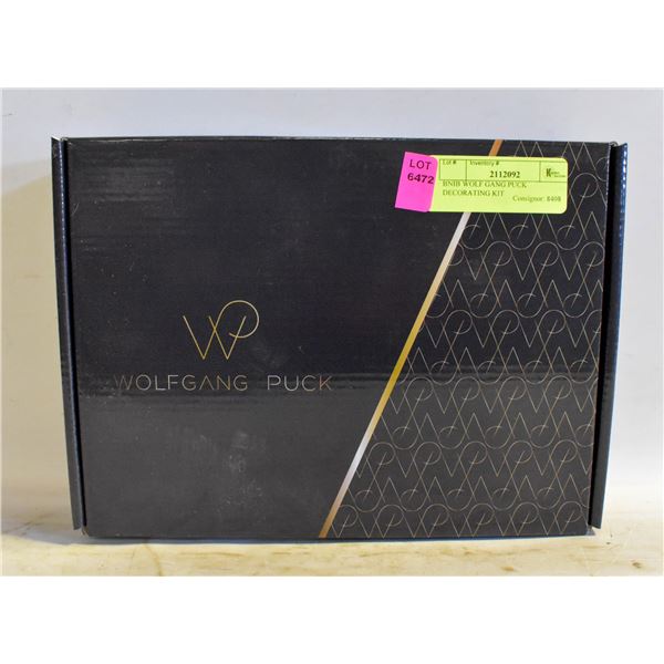BNIB WOLF GANG PUCK DECORATING KIT