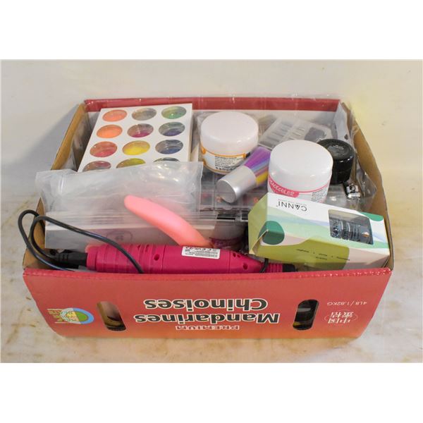 LOT OF NAIL SUPPLIES