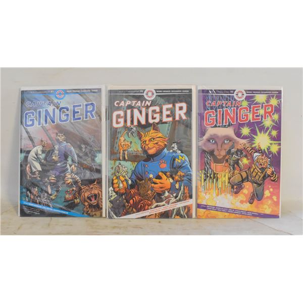 CAPTAIN GINGER #1, 2, 3