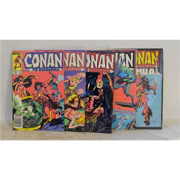 CONAN THE BARBARIAN COMICS x10