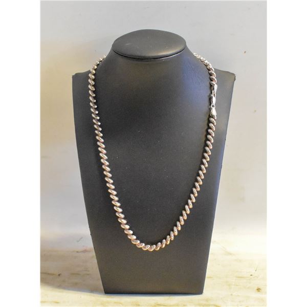 925 ITALY SAN MARCO LINK CHAIN NECKLACE