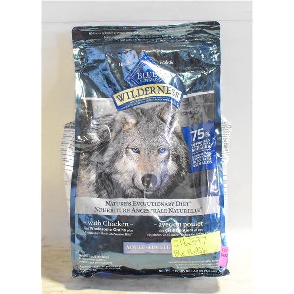 SEALED BLUE BUFFALO WILDERNESS ADULT DOG