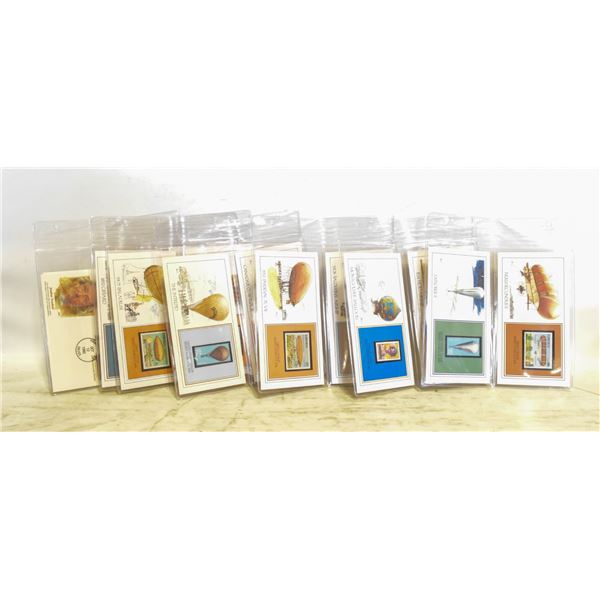 COLLECTIBLE STAMPS - AIRSHIPS FROM