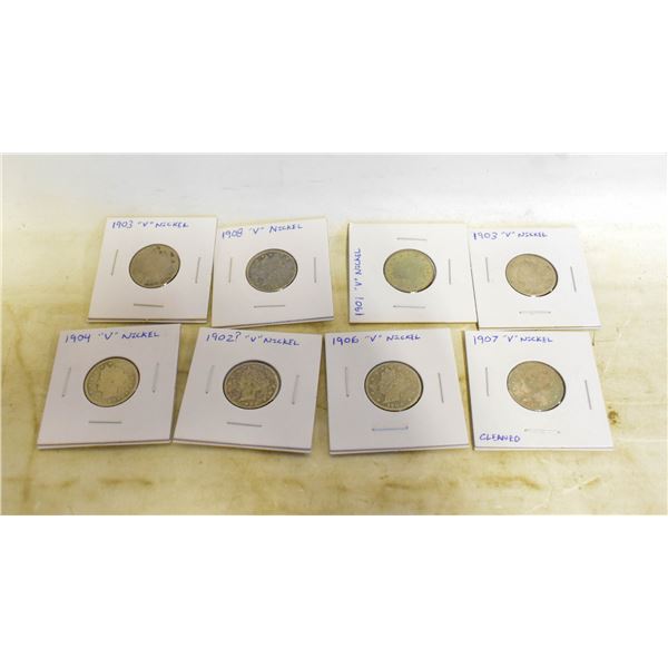 1901,1902, 2-1903,1904,1906,1907,1908 US