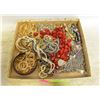Image 1 : BOX FULL OF ESTATE JEWELRY-ESTATE