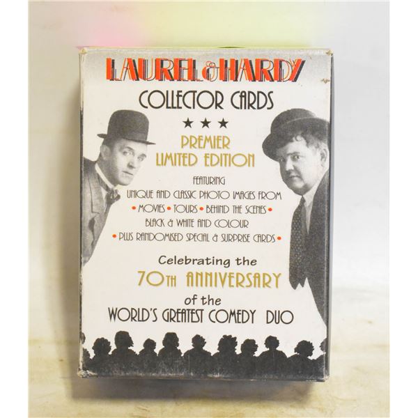 SEALED PACK LAUREL & HARDY 90 CARD FACTORY SET