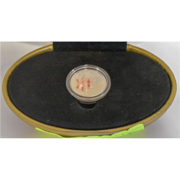 RCM 25 CENT MILLENNIUM COIN 92.5 SILVER