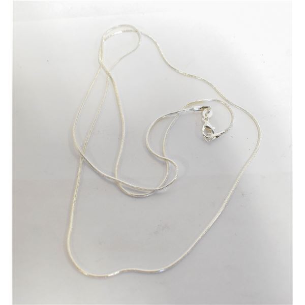 925 STERLING SILVER 26 INCH SNAKE CHAIN